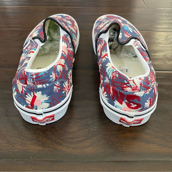 Vans floral loafer shoes women’s size 11 - No box - Picture 5 of 7